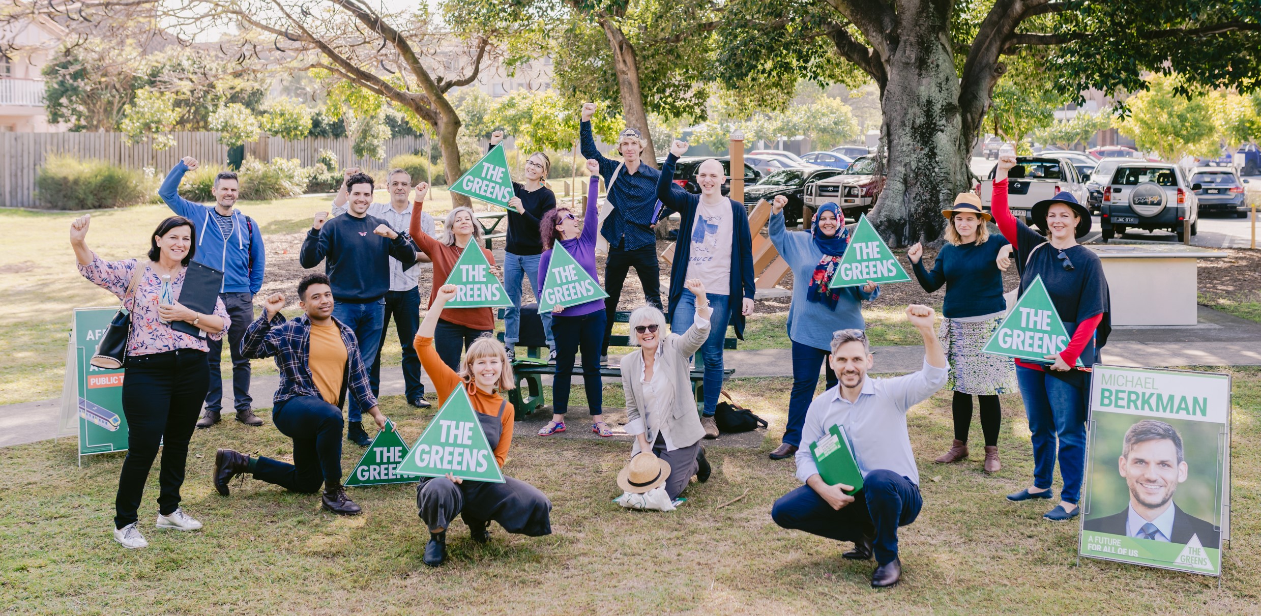 Volunteer with the Queensland Greens Queensland Greens
